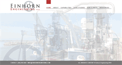 Desktop Screenshot of einhornengineering.com